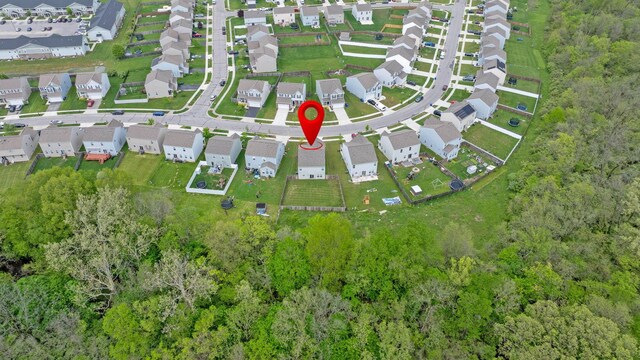 5837 Mouzon Dr, Columbus, OH 43232 - birds eye view of property featuring a residential view