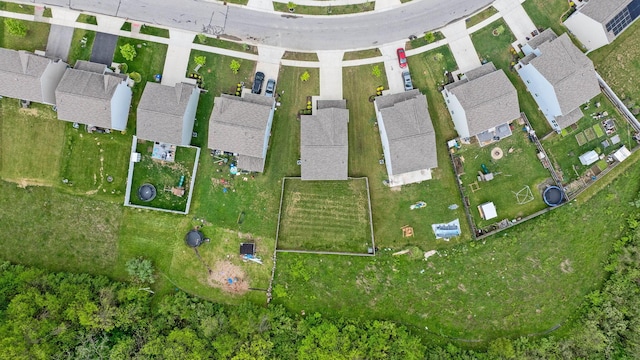 5837 Mouzon Dr, Columbus, OH 43232 - drone / aerial view with a residential view