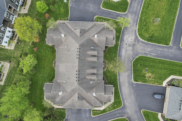 drone / aerial view