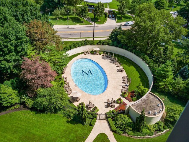 1 Miranova Pl Unit 2230, Columbus, OH 43215 - aerial view
