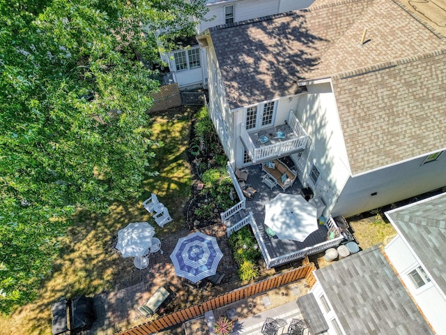 bird's eye view