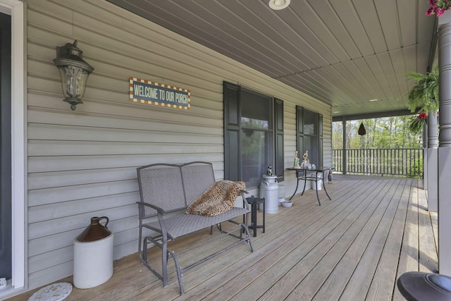 3615 Dragoo Rd, Nashport, OH 43830 - wooden terrace featuring a porch