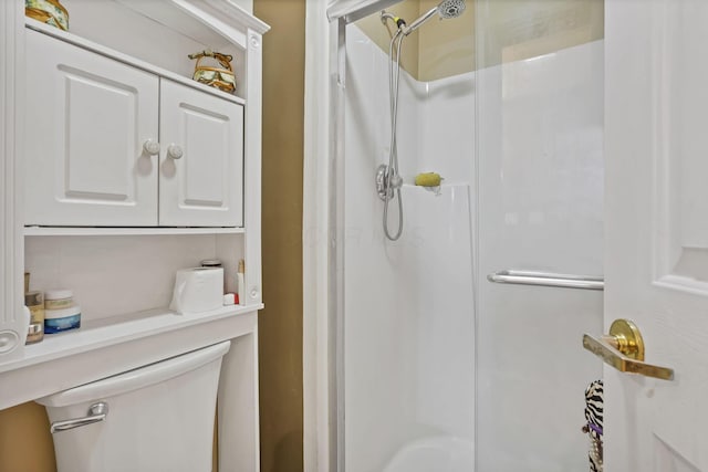 3615 Dragoo Rd, Nashport, OH 43830 - full bathroom with a shower stall and toilet