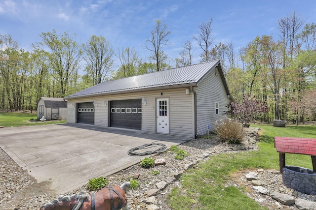 3615 Dragoo Rd, Nashport, OH 43830 - view of detached garage