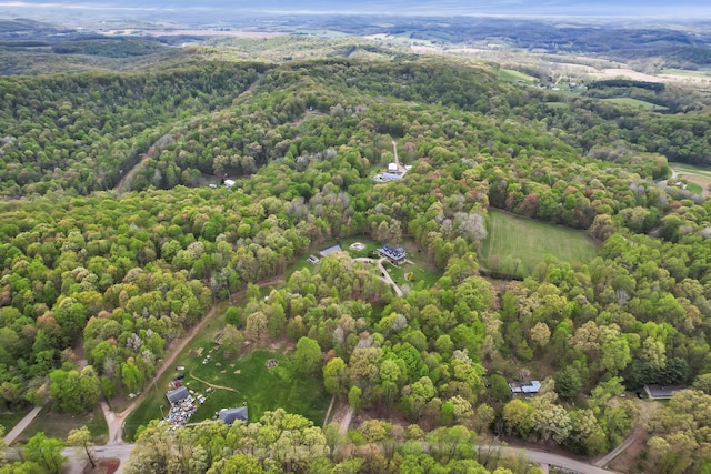 3615 Dragoo Rd, Nashport, OH 43830 - bird's eye view with a wooded view