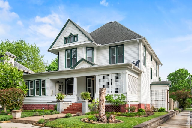 6 Town St, Pataskala, OH 43062 - view of front of home with covered porch and roof with shingles