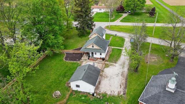 aerial view