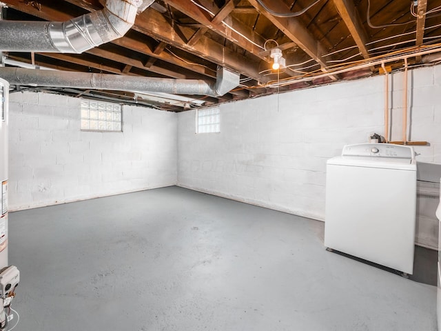 294 E Morrill Ave, Columbus, OH 43207 - basement featuring washer / dryer