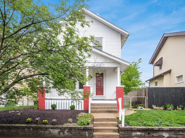 294 E Morrill Ave, Columbus, OH 43207 - view of front of home featuring fence