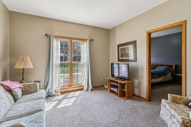 125 W Woodmere Dr, Tiffin, OH 44883 - carpeted living room with baseboards