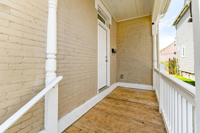 61 Dakota Ave, Columbus, OH 43222 - entrance to property with brick siding