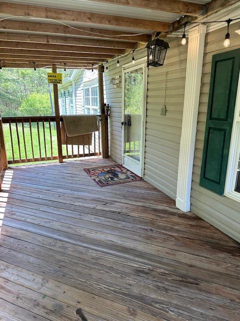 35310 Geiger Rd, Logan, OH 43138 - view of deck