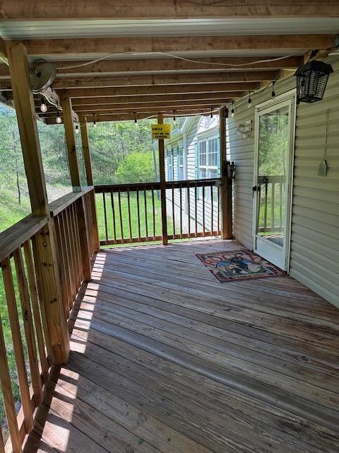 35310 Geiger Rd, Logan, OH 43138 - view of deck