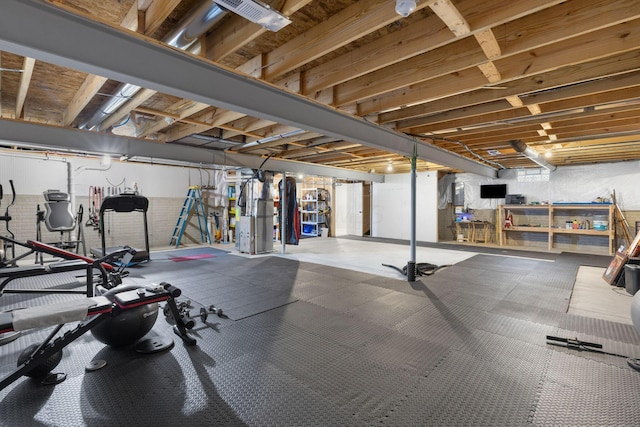6464 Rockhold Dr, Westerville, OH 43081 - view of exercise area