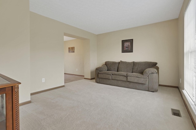 6495 Saylor St, Canal Winchester, OH 43110 - carpeted living room featuring baseboards