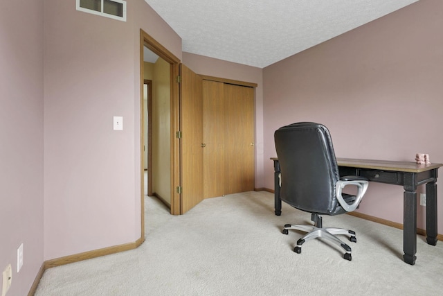 6495 Saylor St, Canal Winchester, OH 43110 - carpeted office space with baseboards and a textured ceiling