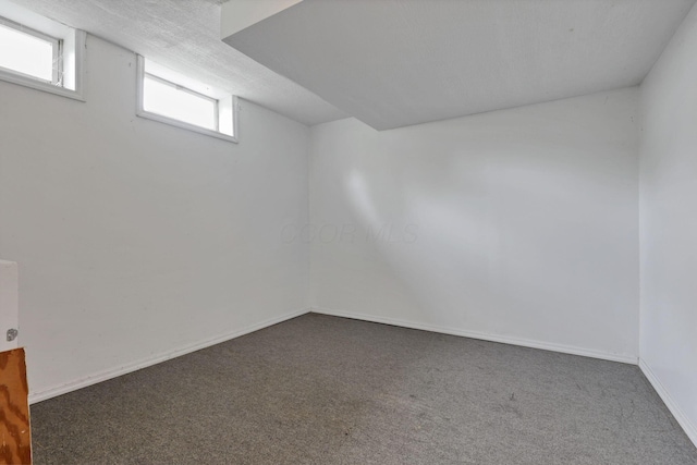 6495 Saylor St, Canal Winchester, OH 43110 - below grade area with carpet flooring, plenty of natural light, and baseboards