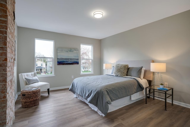 295 W Park Ave, Columbus, OH 43223 - bedroom featuring baseboards and wood finished floors
