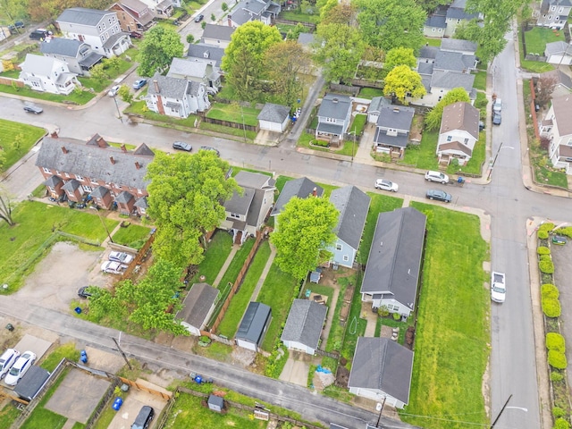 aerial overview of property's location featuring nearby suburban area