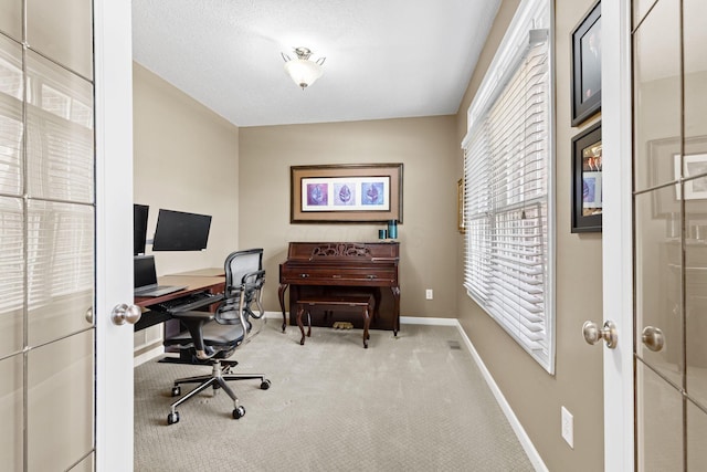 2543 Kemperwood Dr, Blacklick, OH 43004 - office featuring baseboards and carpet floors