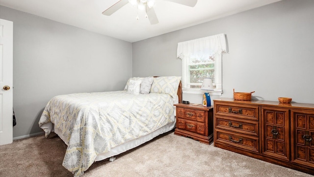 14672 Township Rd Unit 1062, Thornville, OH 43076 - bedroom with carpet and ceiling fan