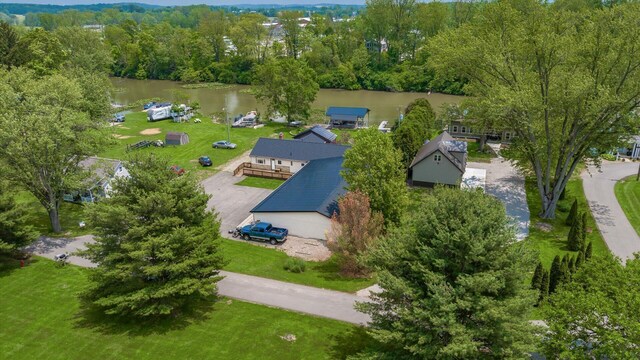 14672 Township Rd Unit 1062, Thornville, OH 43076 - aerial view of a nearby body of water and a forest