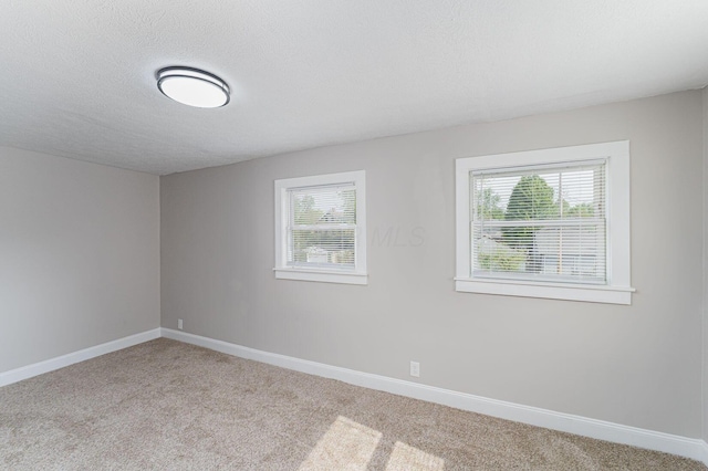 146 E Woodrow Ave, Columbus, OH 43207 - carpeted spare room featuring healthy amount of natural light, baseboards, and a textured ceiling