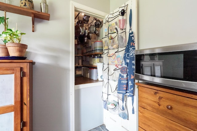 109 Williams Rd, Columbus, OH 43207 - kitchen view of stainless steel microwave