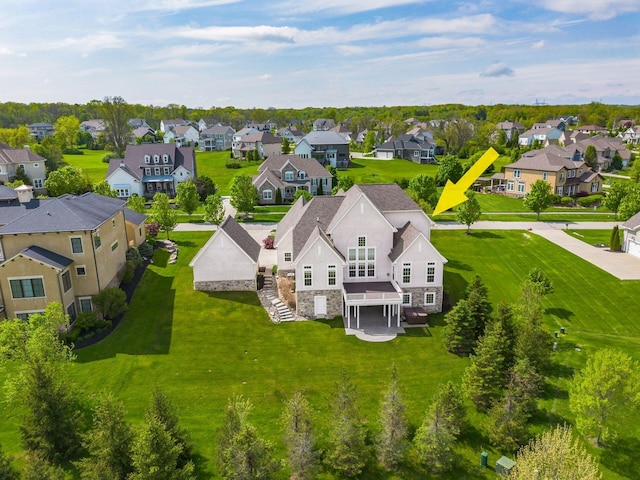 1393 Kearney Way, Delaware, OH 43015 - aerial view of residential area