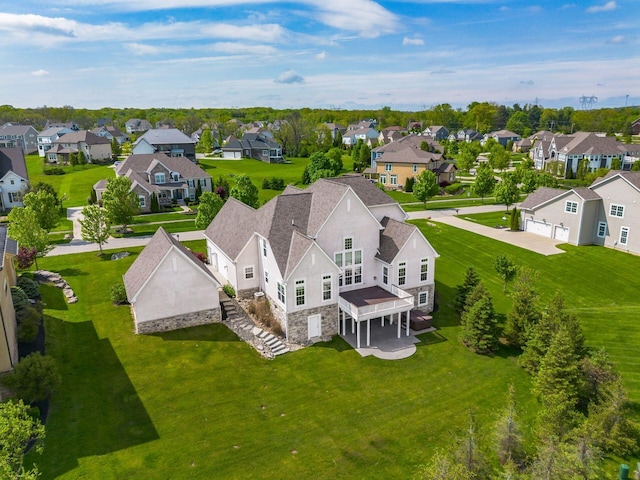 1393 Kearney Way, Delaware, OH 43015 - aerial perspective of suburban area