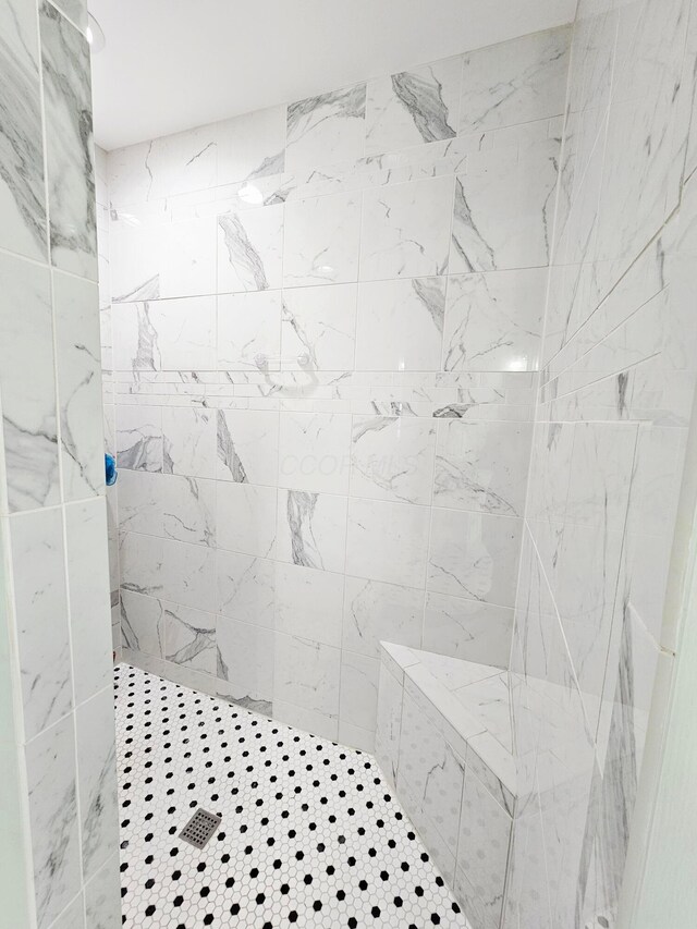 3851 Snow Hill Rd SW, Washington Court House, OH 43160 - full bathroom with a tile shower