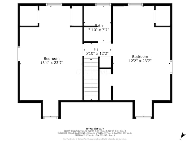1799 Baldridge Rd, Columbus, OH 43221 - property floor plan