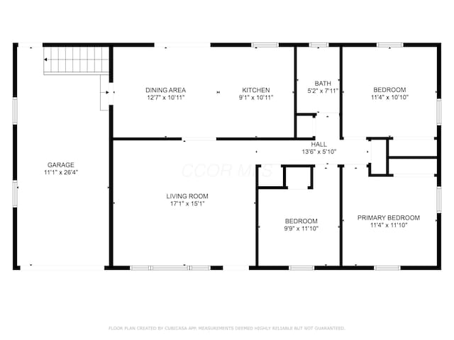 604 Hillcrest Dr, Bellefontaine, OH 43311 - home floor plan