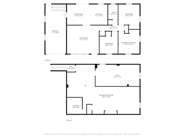 604 Hillcrest Dr, Bellefontaine, OH 43311 - room layout