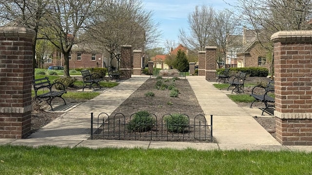 view of community