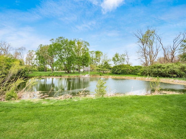 property view of water