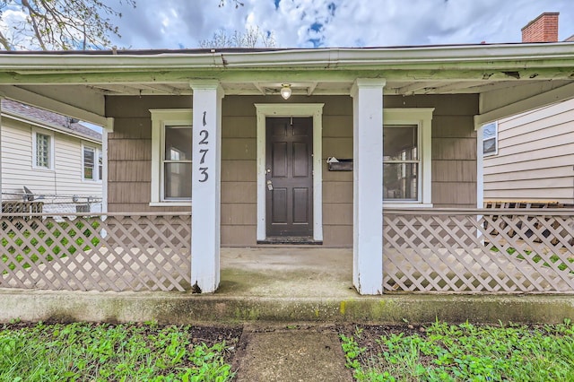 1273 Minnesota Ave, Columbus, OH 43211 - entrance to property with covered porch