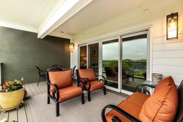 view of patio