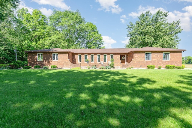 333 Salem Rd, Caledonia, OH 43314 - single story home with brick siding and a front lawn