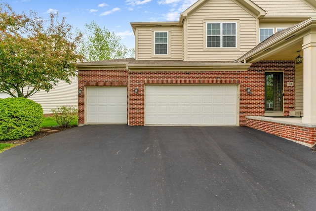 exterior space featuring driveway