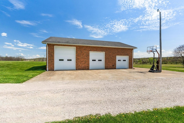 1012 Lake Fork Rd, Utica, OH 43080 - view of detached garage