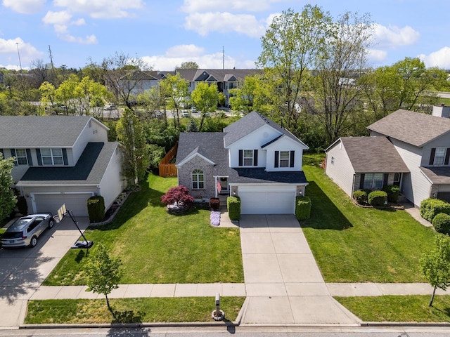 1479 Brookforest Dr, Columbus, OH 43204 - bird's eye view featuring a residential view
