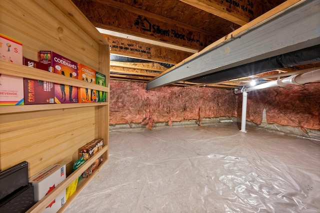 1479 Brookforest Dr, Columbus, OH 43204 - view of unfinished below grade area