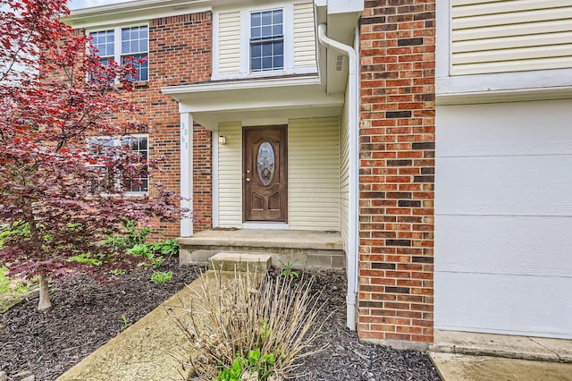 3861 Trestle Ct, Columbus, OH 43204 - property entrance featuring brick siding