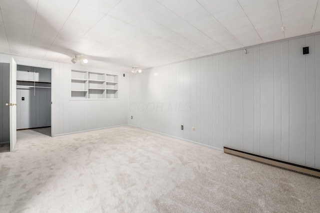 3950 Monterey Dr, Grove City, OH 43123 - unfurnished bedroom with carpet, a baseboard radiator, and baseboards
