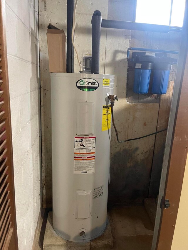 10519 Darby Creek Rd, Orient, OH 43146 - utilities featuring electric water heater