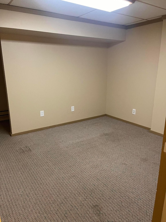 10519 Darby Creek Rd, Orient, OH 43146 - finished basement with carpet floors and baseboards