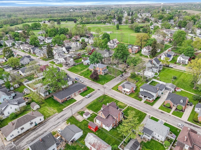 74 S Chester St, West Jefferson, OH 43162 - bird's eye view with a residential view