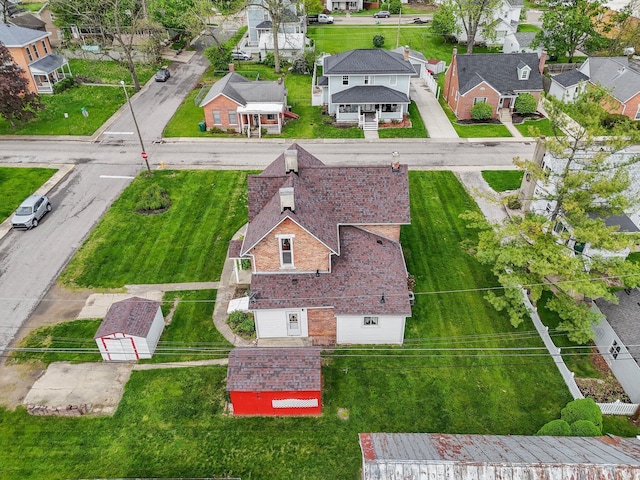 74 S Chester St, West Jefferson, OH 43162 - bird's eye view with a residential view