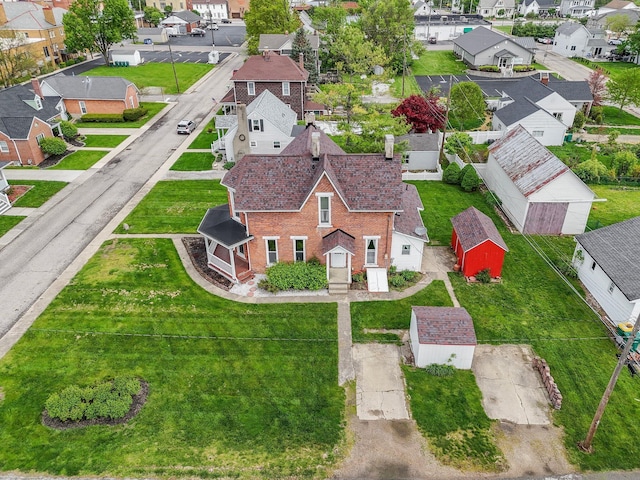 74 S Chester St, West Jefferson, OH 43162 - aerial view with a residential view